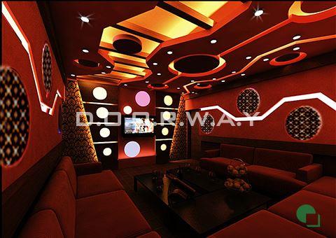 Thi công nội thất quán karaoke Nguyễn Thị Định mr Giang by kiến trúc Doorway phòng hát 01