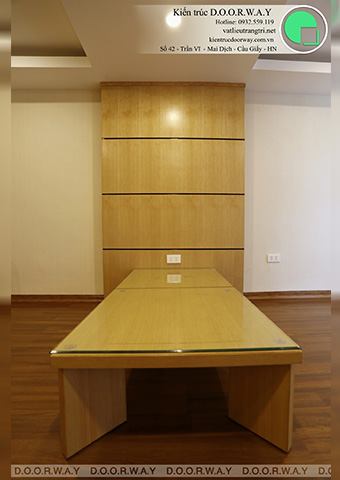 Thi công nội thất chung cư hiện đại anh Minh Trần Phú by kiến trúc Doorway phòng khách góc 02