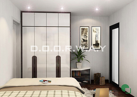 Thiết kế nội thất chung cư đẹp tại Tây Hà nhà cô Thu chú Tường by kiến trúc Doorway