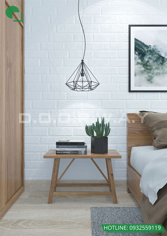 Thiết kế nội thất phòng cưới phong cách Scandinavian nhà anh Dương by kiến trúc Doorway, góc 03