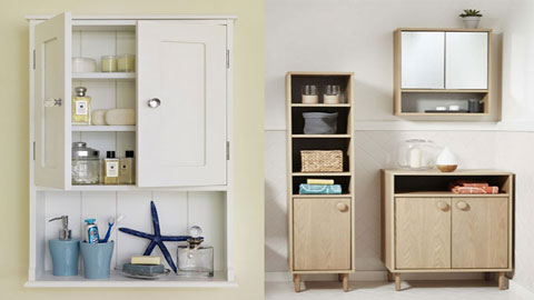 Điểm nhấn cho phòng tắm là kệ tủ - Nội thất phòng tắm by kiến trúc Doorway ảnh tiêu biểu