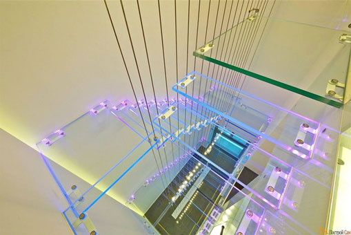 Cầu thang lung linh hơn với ánh đèn - Thiết kế nội thất by kiến trúc Doorway 07