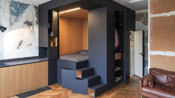 Những thiết kế nội thất thông minh cho chung cư 2019 by kiến trúc Doorway 01