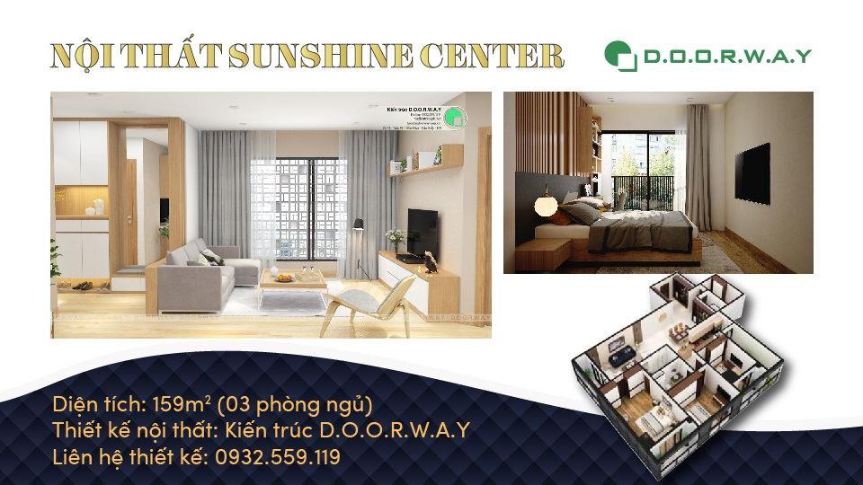 Ảnh tiêu biểu- Tư vấn nội thất căn hộ 159m2 Sunshine Center đẹp ấn tượng