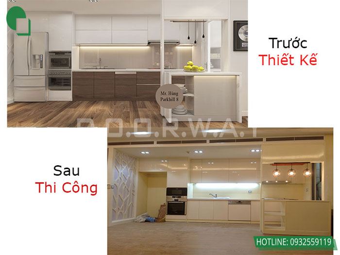 16- Báo giá thiết kế thi công nội thất chung cư trọn gói tại Hà Nội 2019