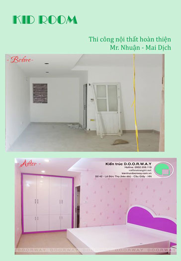 18a- Báo giá thiết kế thi công nội thất chung cư trọn gói tại Hà Nội 2019