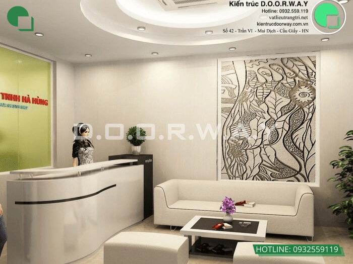 4- Những mẫu quầy lễ tân văn phòng thiết kế chuyên nghiệp
