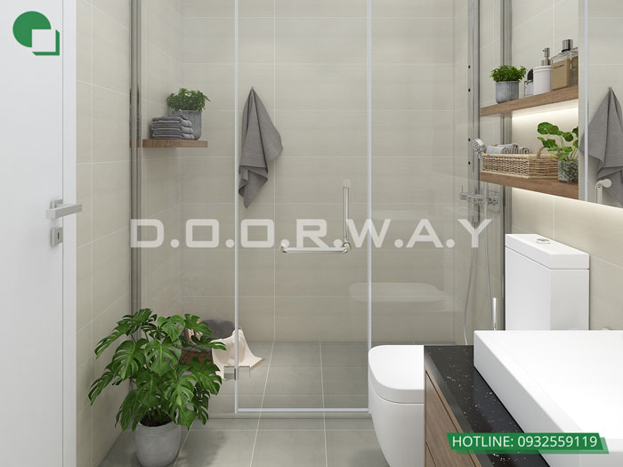 3- Tư vấn trang trí thiết kế nội thất nhà tắm đơn giản hiện đại