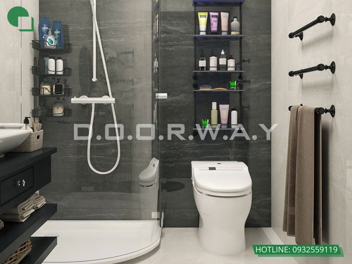 8- Tư vấn trang trí thiết kế nội thất nhà tắm đơn giản hiện đại