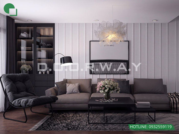 PK2- Vẻ đẹp của thiết kế nội thất chung cư Sakura Hồng Hà