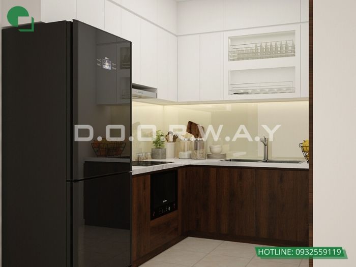 (pb1)Thiết kế nội thất căn 3 phòng ngủ Mỹ Đình Pearl