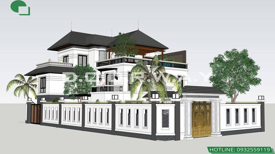 Mẫu thiết kế biệt thự tại Hà Nội