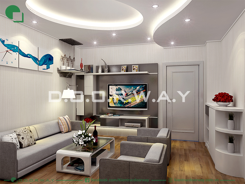 Chú ý đến kích thước nội thất của phòng khách