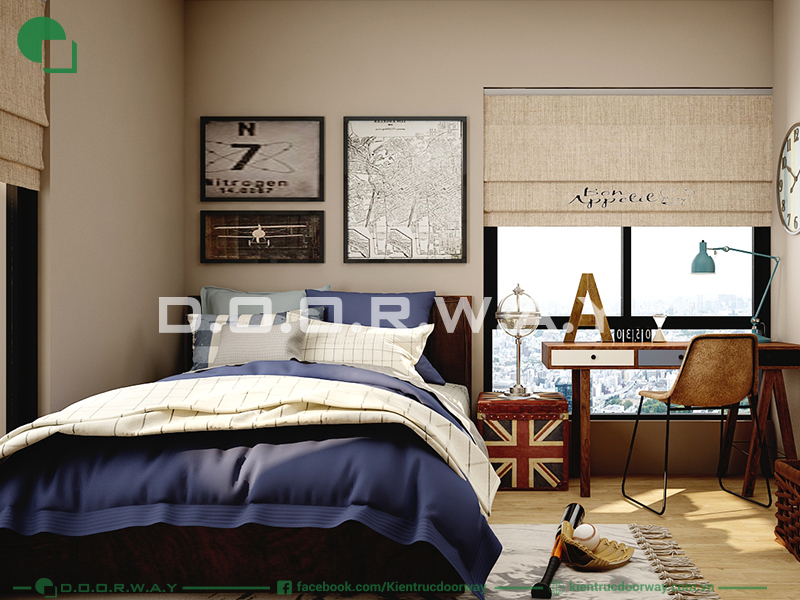 Nên sử dụng một loại gam màu sáng làm chủ đạo