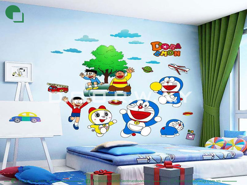 trang trí phòng ngủ cho bé gái độc đáo