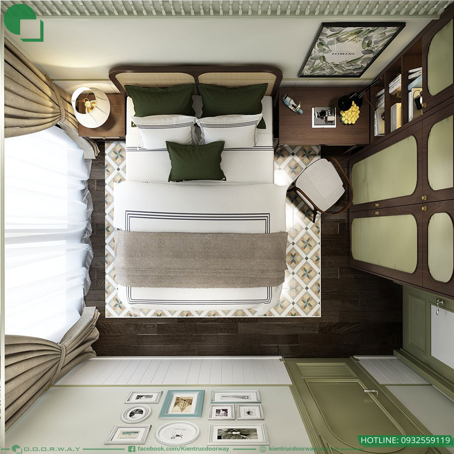 Thiết kế nội thất phòng ngủ Master phong cách Indochine - xu hướng 2021 được ưa chuộng Thiết kế nội thất phòng ngủ Master phong cách Indochine - xu hướng 2021 được ưa chuộng