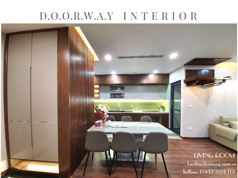 Hình ảnh thực tế hoàn thiện thiết kế nội thất chung cư The Zei