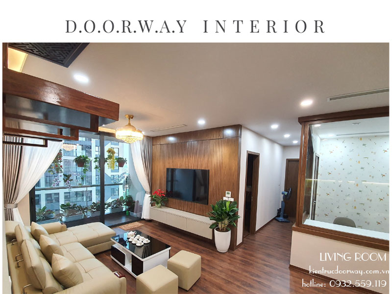 Hình ảnh thực tế hoàn thiện thiết kế nội thất chung cư The Zei