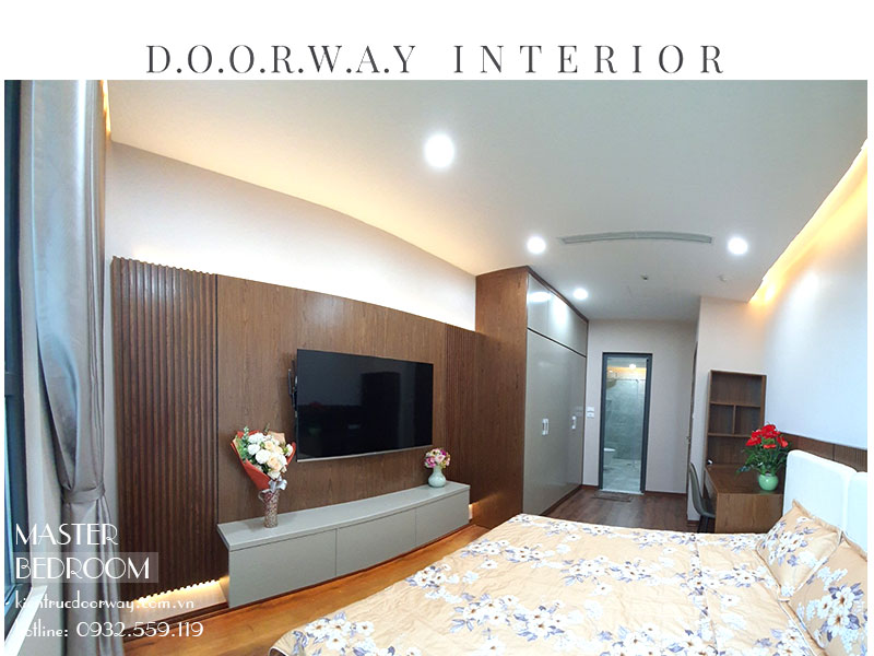 Hình ảnh thực tế hoàn thiện thiết kế nội thất chung cư The Zei