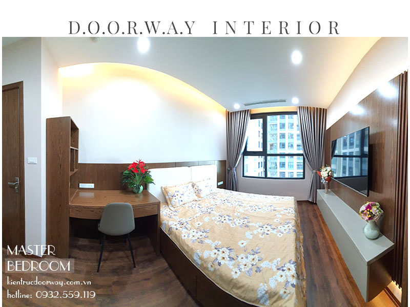 Hình ảnh thực tế hoàn thiện thiết kế nội thất chung cư The Zei