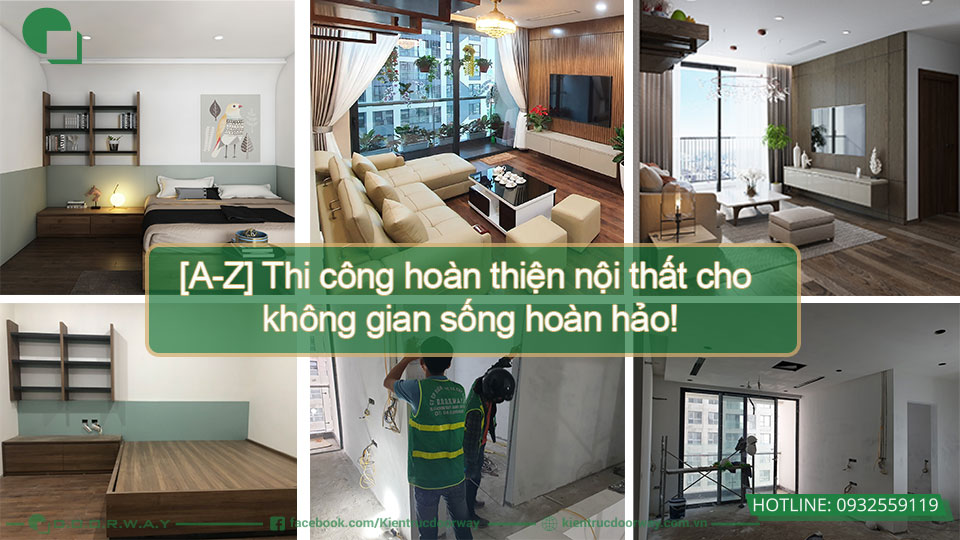 thi công hoàn thiện nội thất