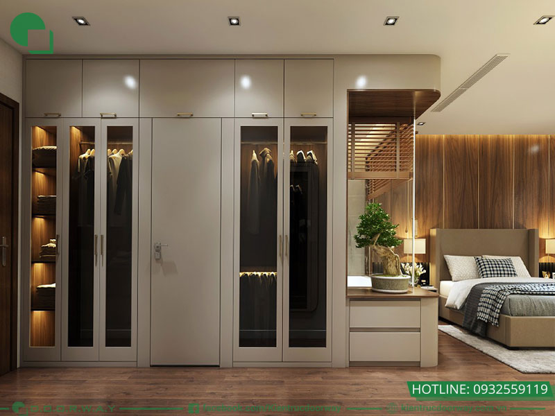 thiết kế phòng ngủ đẹp sang trọng