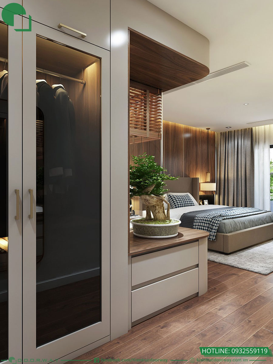 thiết kế phòng ngủ đẹp sang trọng