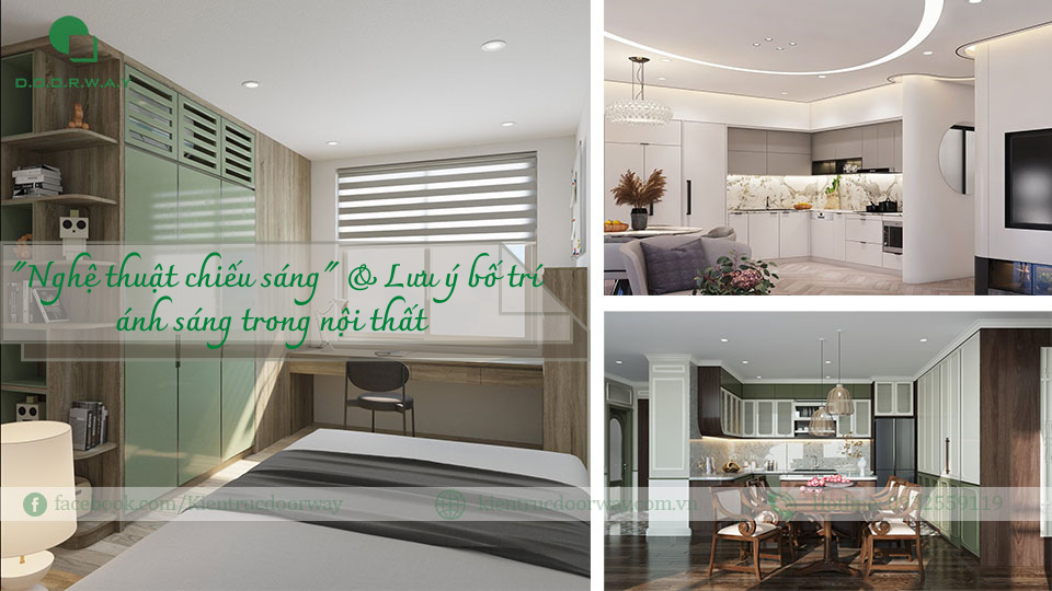 ánh sáng trong nội thất