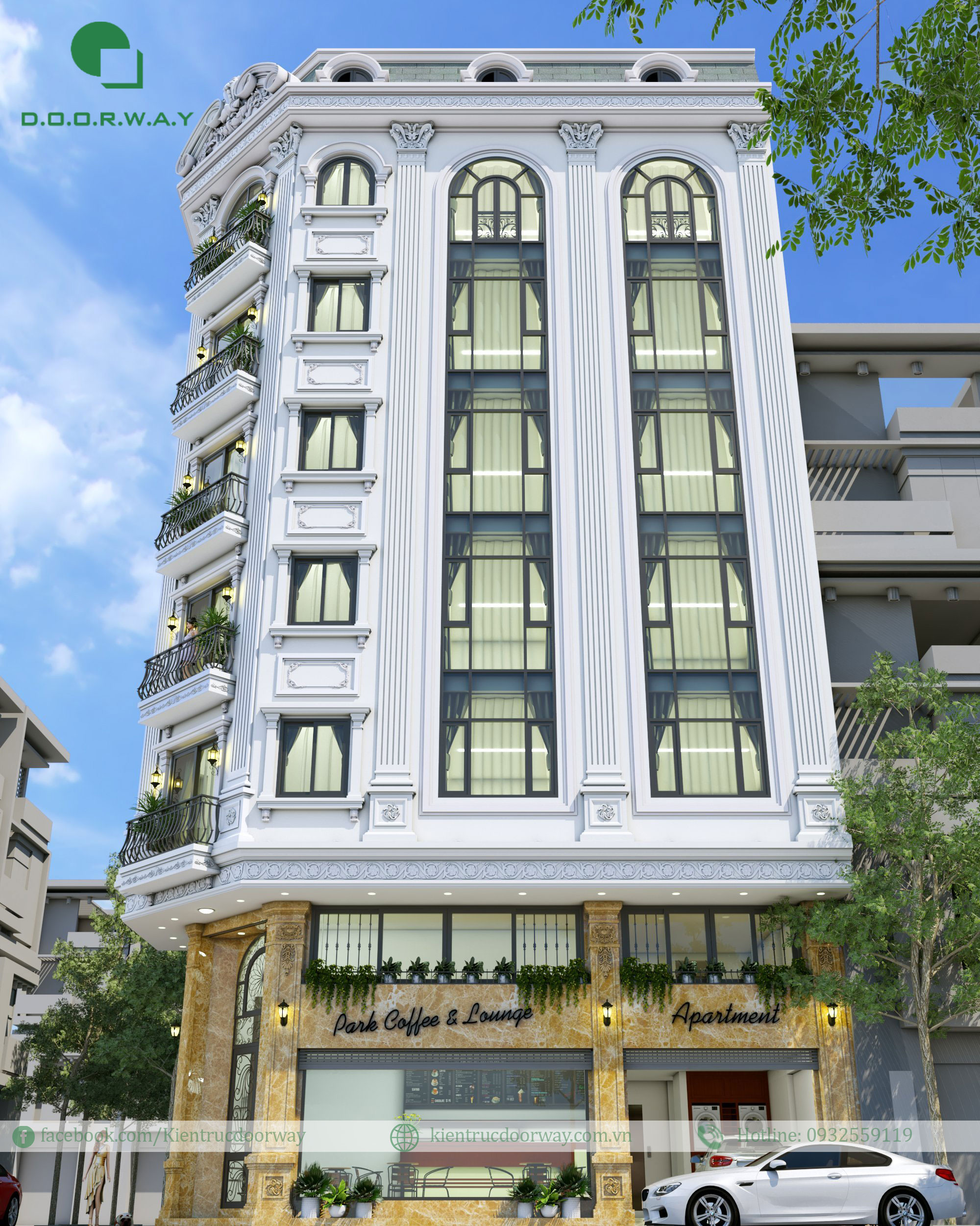 thiết kế nhà ở kết hợp kinh doanh và cho thuê