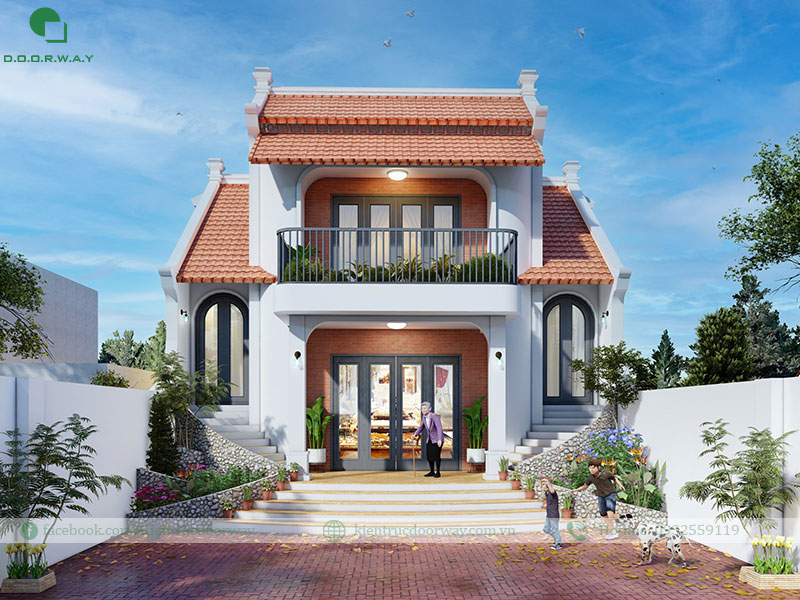 3D thiết kế nhà 2 tầng hiện đại tại Ninh Bình 3D thiết kế nhà 2 tầng hiện đại tại Ninh Bình