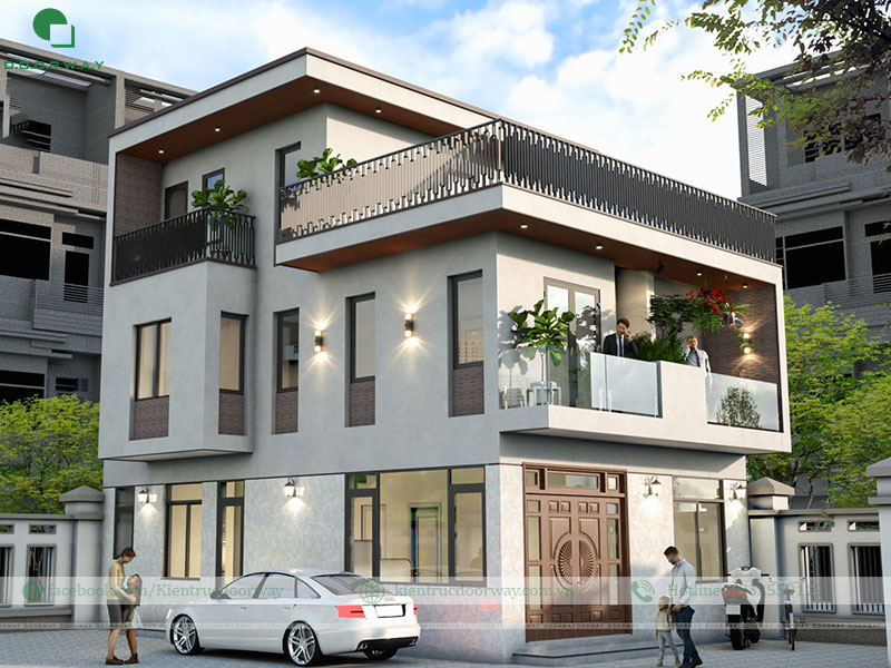 Mẫu thiết kế nhà hiện đại 3 tầng tại Tây Hồ Mẫu thiết kế nhà hiện đại 3 tầng tại Tây Hồ