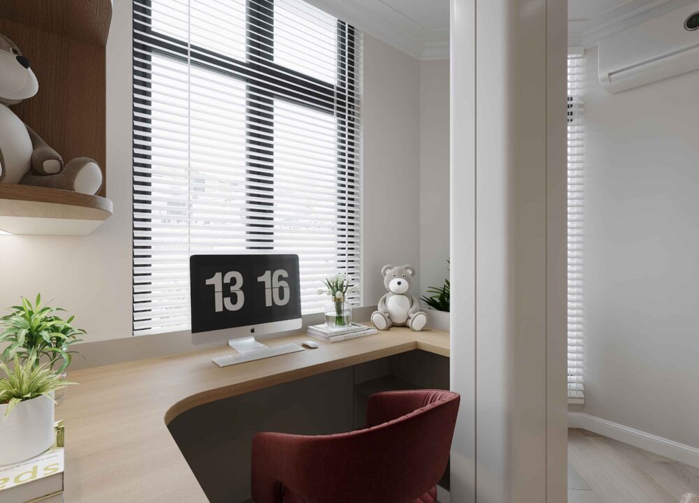 Nội thất nhà phố Hà Đông PN con gái 2 (1)