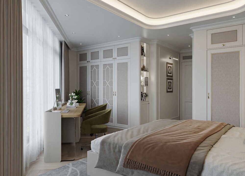 Nội thất nhà phố Hà Đông - PN con trai (1)