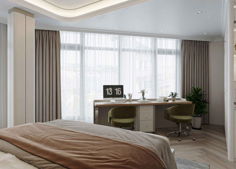 Nội thất nhà phố Hà Đông - PN con trai (1)