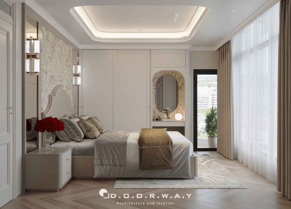 Nội thất nhà phố Hà Đông - PN master (1)