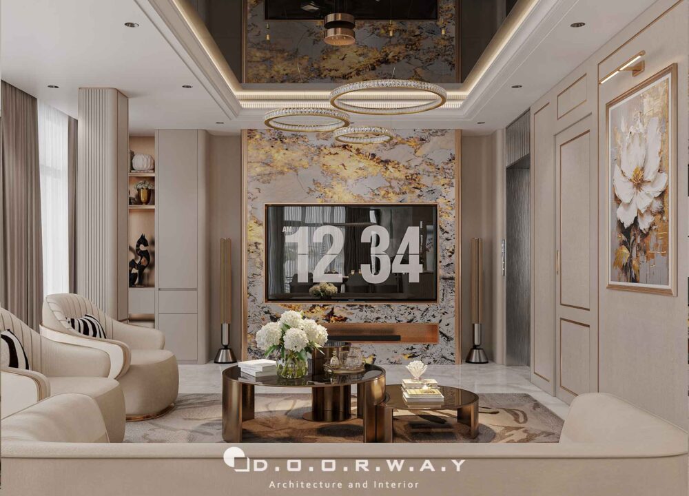 Nội thất nhà phố Hà Đông - Phòng khách (3)